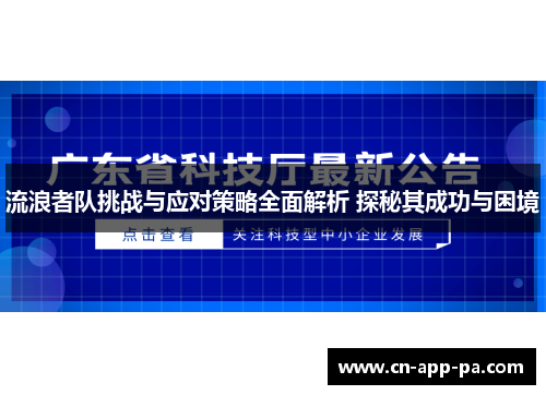 流浪者队挑战与应对策略全面解析 探秘其成功与困境