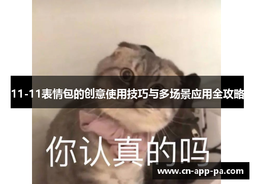 11-11表情包的创意使用技巧与多场景应用全攻略