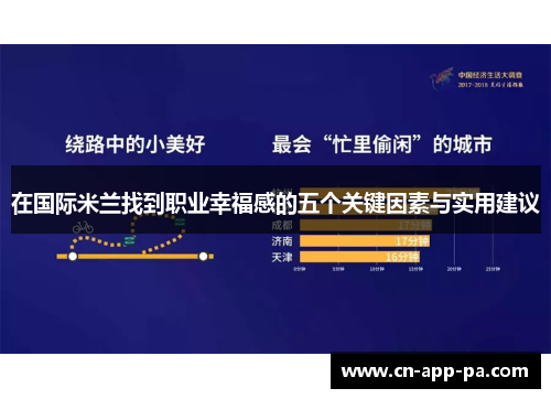 在国际米兰找到职业幸福感的五个关键因素与实用建议