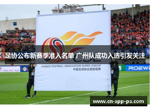 足协公布新赛季准入名单 广州队成功入选引发关注