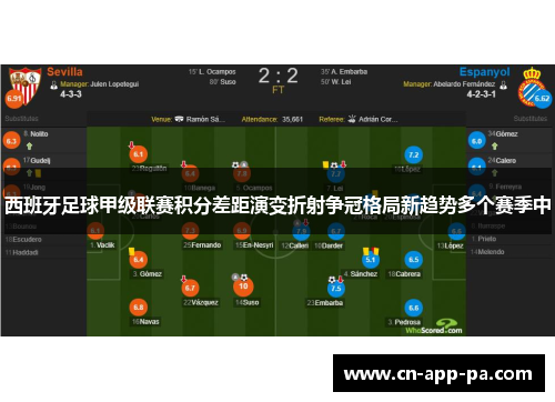 西班牙足球甲级联赛积分差距演变折射争冠格局新趋势多个赛季中 西班牙足球甲级联赛积分差距演变折射争冠格局新趋势多个赛季中