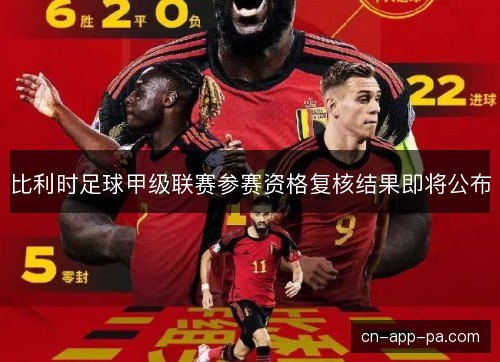 比利时足球甲级联赛参赛资格复核结果即将公布